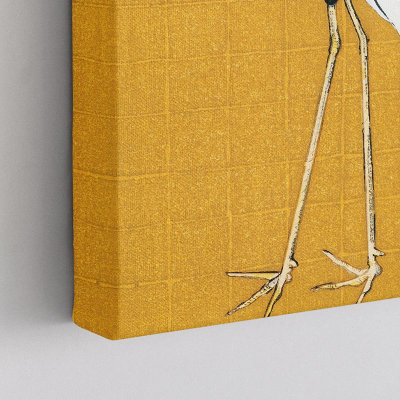 Γερανός της Μαντζουρίας σε κίτρινο φόντο, Ογκάτα Κόριν