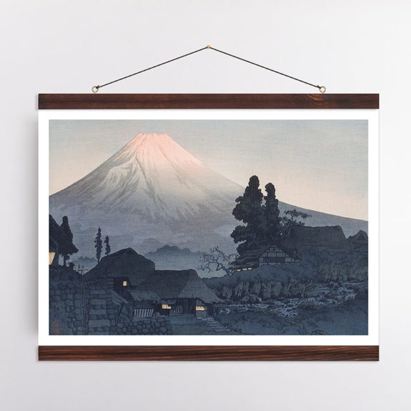 Κρεμαστός Καμβάς: Το Όρος Φούτζι από το Μιζουκούμπο, Takahashi Shōtei
