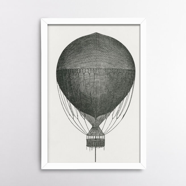 Απεικόνιση αερόστατου από το βιβλίο New Popular Educator (1904)