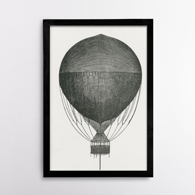 Απεικόνιση αερόστατου από το βιβλίο New Popular Educator (1904)