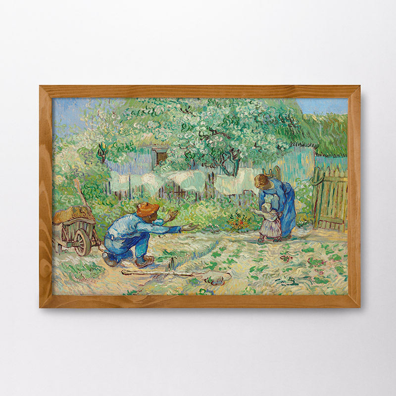 Τα Πρώτα Βήματα, Βαν Γκογκ (1890)