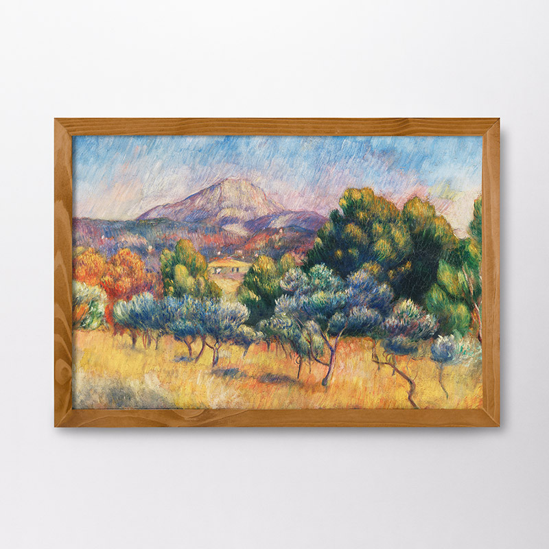 Το Όρος της Αγίας Βικτωρίας (1889) - Ρενουάρ