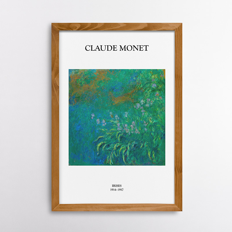 Ίριδες (1914–1917) του Κλοντ Μονέ