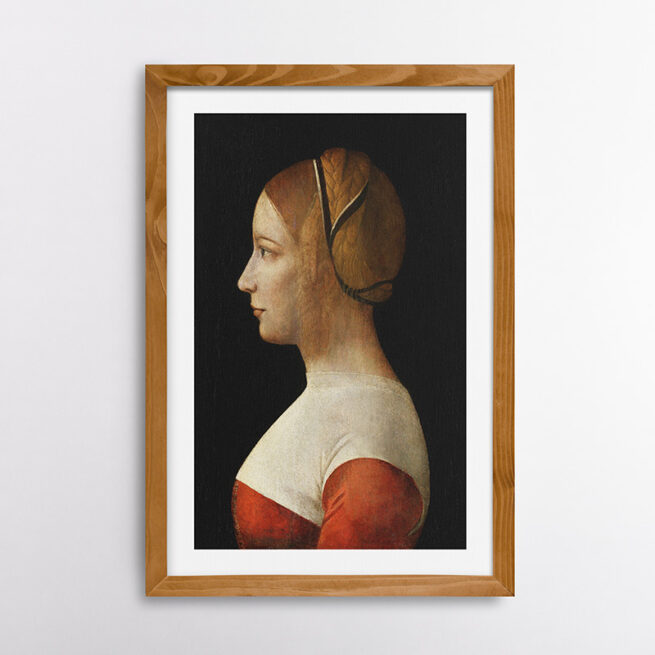 Πορτρέτο Νεαρής Γυναίκας (1480–1499) - Ανώνυμος