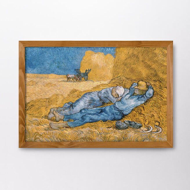 Σιέστα, Μεσημεριανή Ξεκούραση του Βίνσεντ Βαν Γκογκ, 1890