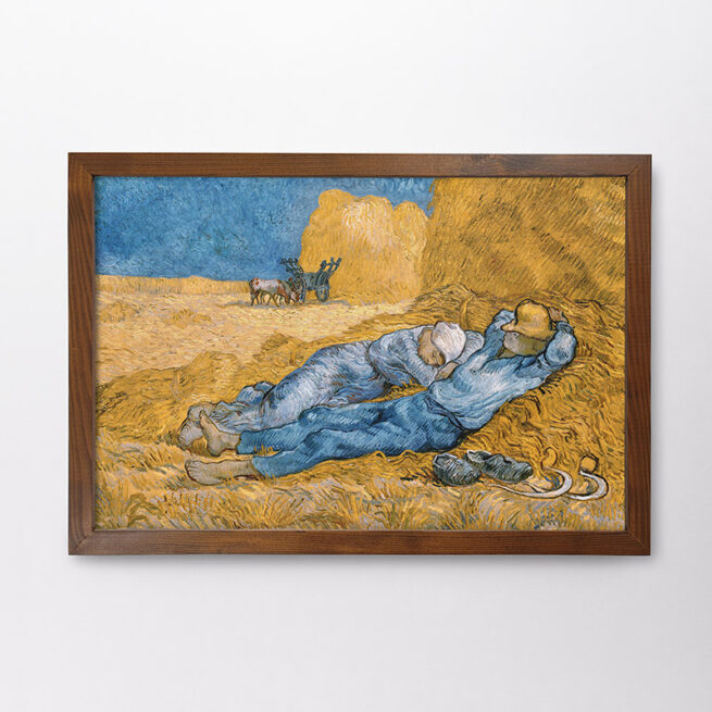 Σιέστα, Μεσημεριανή Ξεκούραση του Βίνσεντ Βαν Γκογκ, 1890