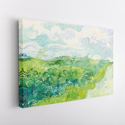 Xωράφια με Πράσινο Σιτάρι, Auvers (1890), Βαν Γκογκ