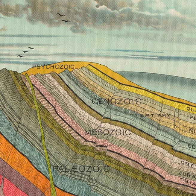 Γεωλογικός Χάρτης (1893) - Levi Walter Yaggy