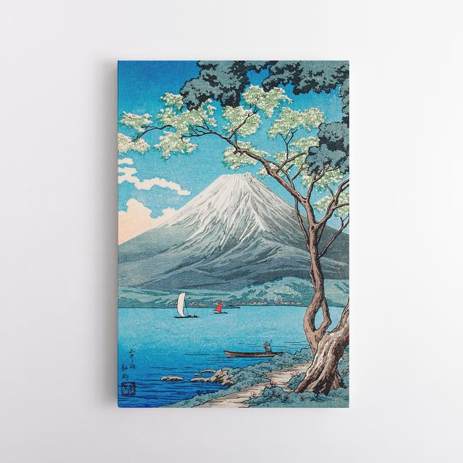 Όρος Φούτζι από τη λίμνη Γιαμανάκα του Χιροάκι Τακαχάσι (1871–1945)