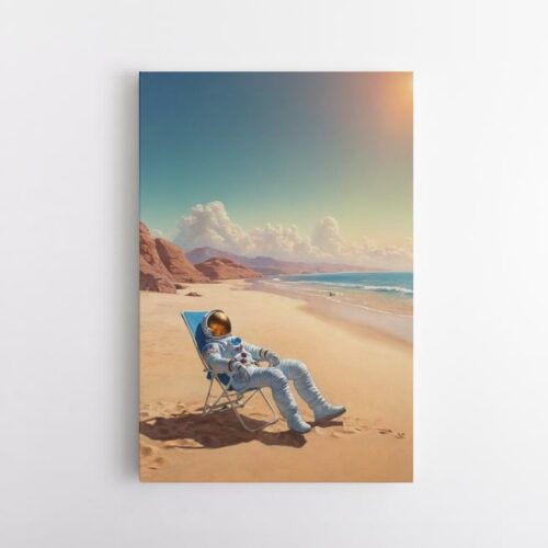 Αστροναύτης στην Ακτή της Ηρεμίας