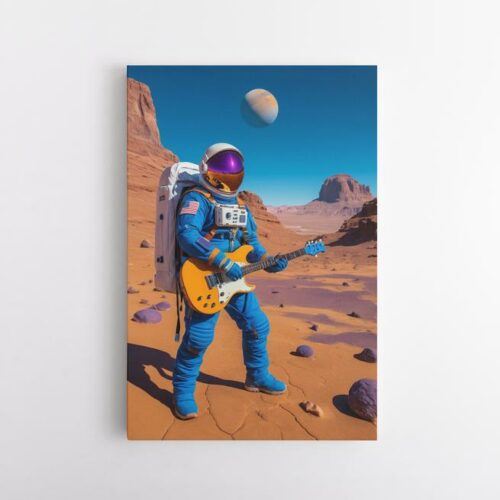 Ροκ στον Κόκκινο Πλανήτη: Αστροναύτης με Ηλεκτρική Κιθάρα