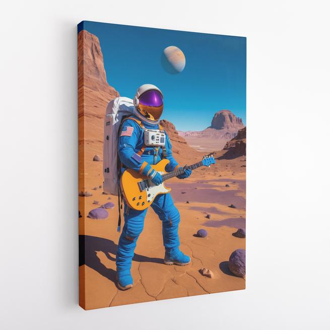 Αστροναύτης με ηλεκτρική κιθάρα στον Άρη