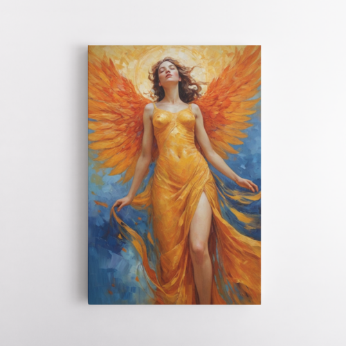 Αγγελική Παρουσία με Κλειστά Μάτια και Αύρα Ειρήνης