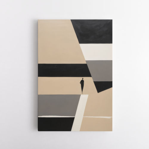 Σύνθετος Κόσμος από Απλές Γεωμετρικές Φόρμες και Ανθρώπινη Μορφή