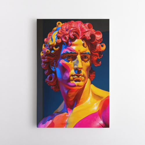 Συνδυασμός Κλασικής Γλυπτικής και Νεωτερικής Χρωματικής Εκφραστικότητας