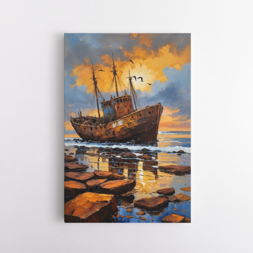 Το Τελευταίο Ταξίδι Ναυάγιο Πλοίου στην Αγκαλιά της Φύσης