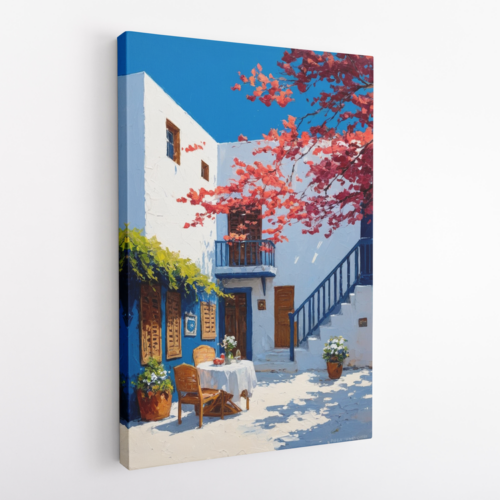 Καλοκαιρινή ηρεμία σε ελληνικό νησί