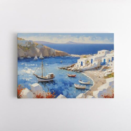 Παραδοσιακό ψαροχώρι στο Αιγαίο