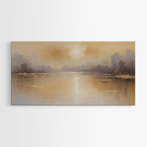 Αχνό φως στη χρυσή λίμνη