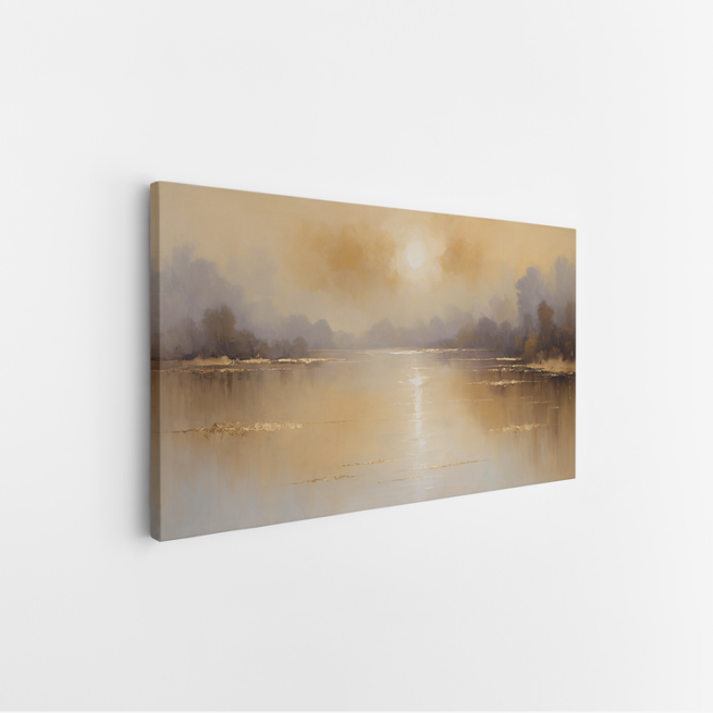 Αχνό φως στη χρυσή λίμνη