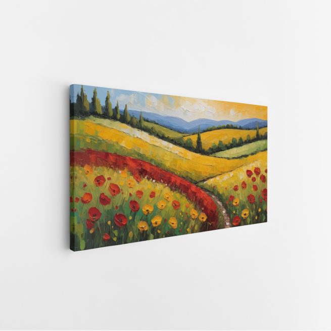 Παλέτα της Φύσης πολυχρωμα λουλουδια και λιβάδια 2