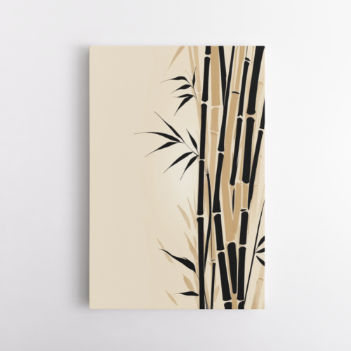 Μπαμπού σε μπεζ