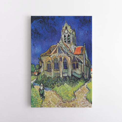 Η εκκλησία της Οβέρ σιρ Ουάζ (1890) του Βίνσεντ βαν Γκογκ