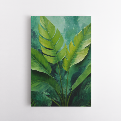 Πράσινα τροπικά φύλλα