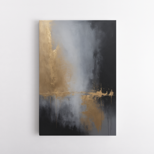 Σιωπηλές Εκφράσεις στο Θολό Φως με χρυσές λεπτομέρειες 3