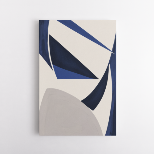 Σύνθεση με αποχρώσεις του μπλε,μπεζ, γκρι