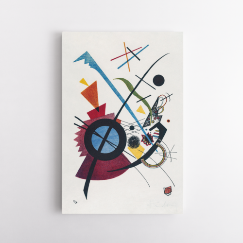 Βιολετί, Λιθογραφία του Βασίλη Καντίνσκι, 1923