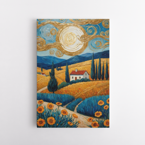 Χρυσές Σπείρες σε Ειδυλλιακό Τοπίο 1