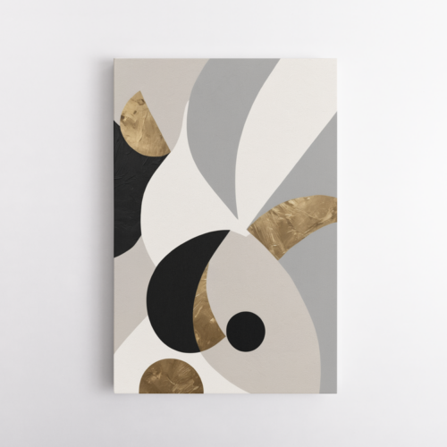 Χρυσό, γκρι, μαύρο