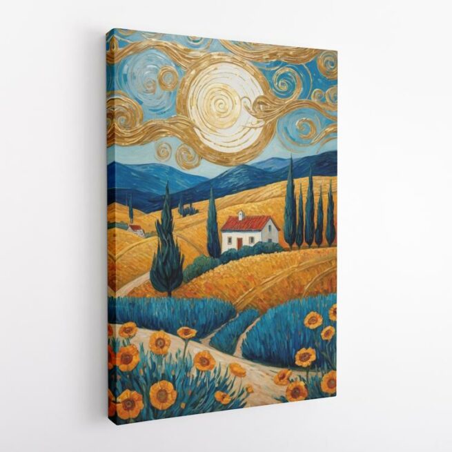 Χρυσές Σπείρες σε Ειδυλλιακό Τοπίο 1