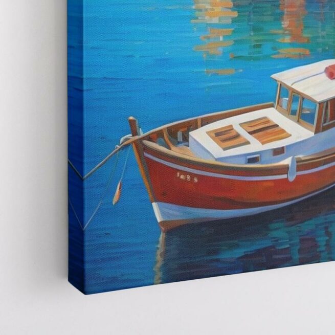 Παραδοσιακό παραθαλάσσιο χωριό στη μεσόγειο