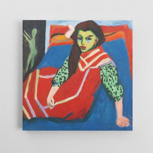 Καθιστό Κορίτσι (1910) του Ερνστ Λούντβιχ Κίρχνερ