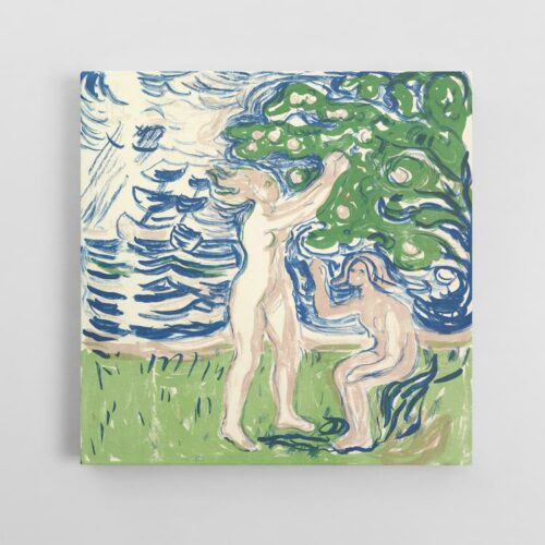 Κορίτσια που μαζεύουν μήλα (1915) του Έντβαρτ Μουνκ