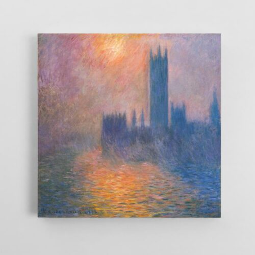 Το Κοινοβουλίο στο Ηλιοβασίλεμα (1904) του Κλοντ Μονέ