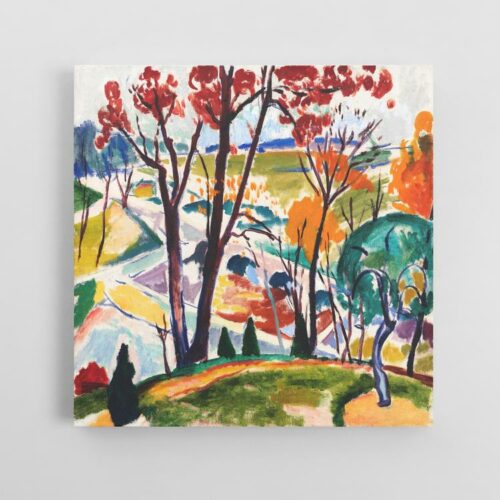 Τοπίο, γέφυρα, κοιλάδα Χάντινγκτον του Henry Lyman Saÿen