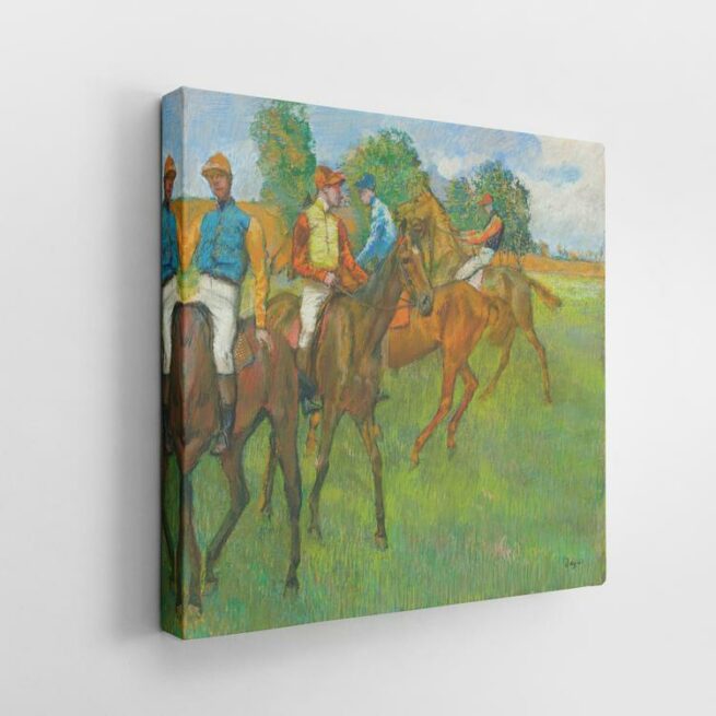 Πριν τον Αγώνα (1887–1889) του Εντγκάρ Ντεγκά