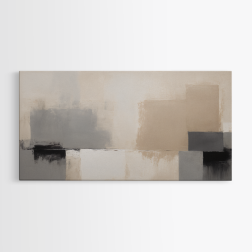 Αφηρημένη Σύνθεση σε Γήινους Τόνους