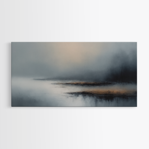 Νυχτερινή Ομίχλη στη Λίμνη