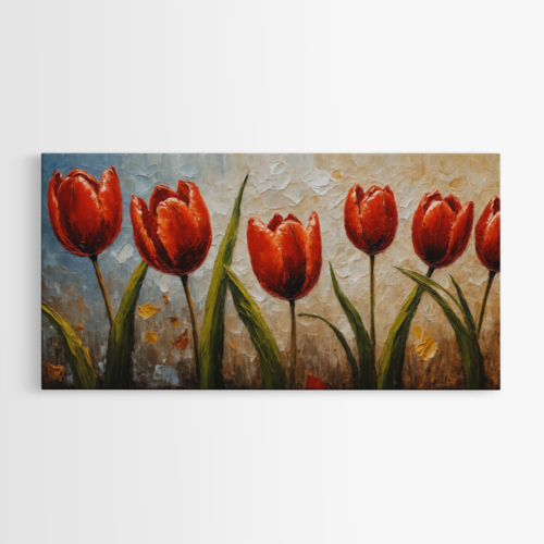 Οι Κόκκινες Τουλίπες της Άνοιξης