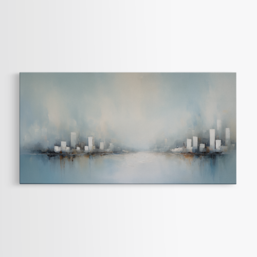 Πόλη κάτω από το Απαλό Γκρίζο Ουρανό 1