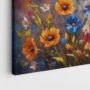 Πολύχρωμος καμβάς από αγριολούλουδα