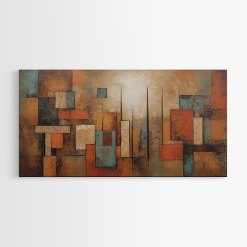 Επίπεδα Χρωμάτων και Σχημάτων σε Ένα Δυναμικό Γεωμετρικό Πλέγμα