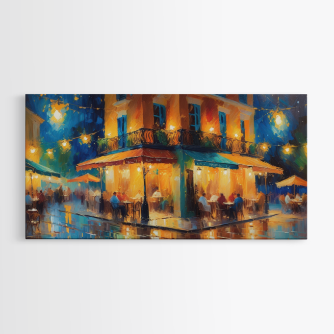 Φωτεινή Βραδιά στο Καφενείο της Πόλης