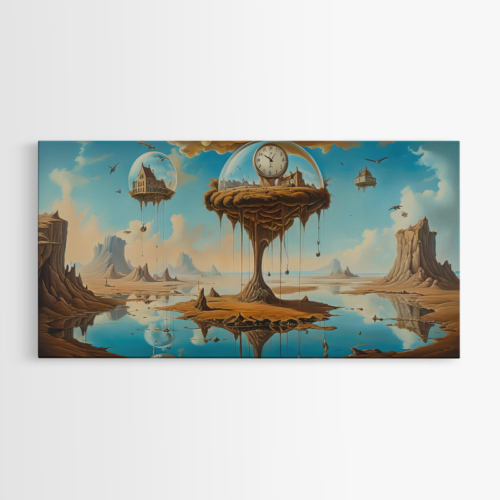 Ρολόι του Χρόνου σε Ουράνιο Τοπίο