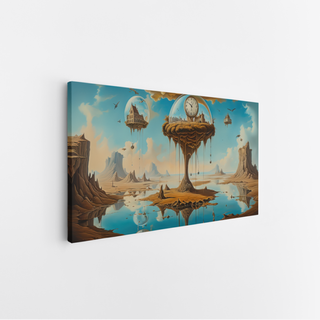 Ρολόι του Χρόνου σε Ουράνιο Τοπίο