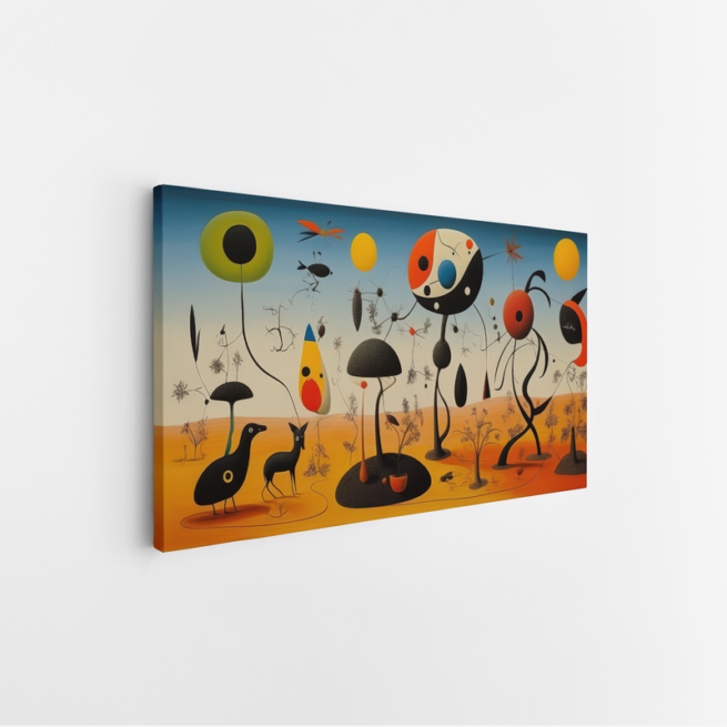 Σουρεαλιστική Σύνθεση με Γεωμετρικά Σχήματα